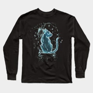 Cat Waterform Long Sleeve T-Shirt